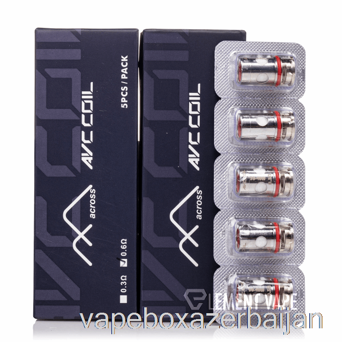 Vape Azerbaijan Across Vape AVC Replacement Coils 0.8ohm Mesh Coils